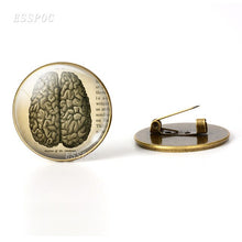 Load image into Gallery viewer, Anatomical Heart  Brooch