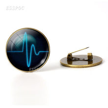 Load image into Gallery viewer, Anatomical Heart  Brooch