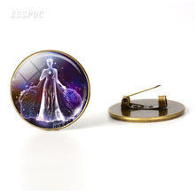 Load image into Gallery viewer, 12 Zodiac Signs Brooch