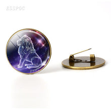 Load image into Gallery viewer, 12 Zodiac Signs Brooch