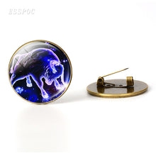 Load image into Gallery viewer, 12 Zodiac Signs Brooch