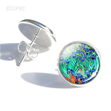 Load image into Gallery viewer, Van Gogh Stud Earrings