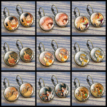 Load image into Gallery viewer, Vintage Art Gustav Klimt  Earrings