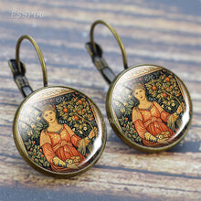 Load image into Gallery viewer, Vintage Art Gustav Klimt  Earrings