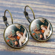 Load image into Gallery viewer, Vintage Art Gustav Klimt  Earrings