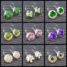 Load image into Gallery viewer, Four leaf Clover  Earings