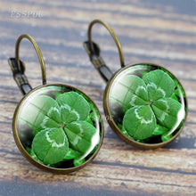 Load image into Gallery viewer, Four leaf Clover  Earings