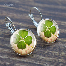Load image into Gallery viewer, Four leaf Clover  Earings
