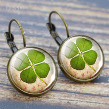 Load image into Gallery viewer, Four leaf Clover  Earings