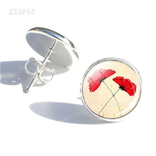 Load image into Gallery viewer, Flower Cat Kitty Earring