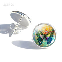 Load image into Gallery viewer, Flower Cat Kitty Earring