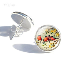 Load image into Gallery viewer, Flower Cat Kitty Earring