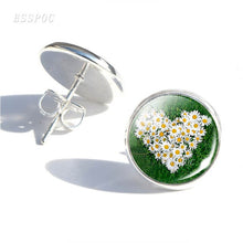 Load image into Gallery viewer, Flower Cat Kitty Earring