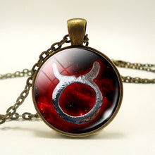 Load image into Gallery viewer, 12 Constellation Zodiac  Necklace