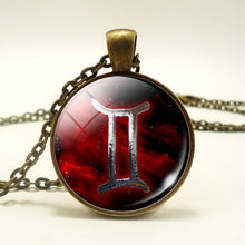 Load image into Gallery viewer, 12 Constellation Zodiac  Necklace
