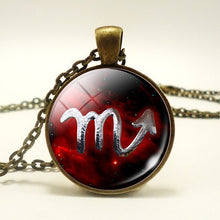 Load image into Gallery viewer, 12 Constellation Zodiac  Necklace