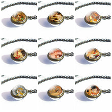 Load image into Gallery viewer, Gustav Klimt The Kiss Necklace