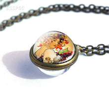 Load image into Gallery viewer, Gustav Klimt The Kiss Necklace